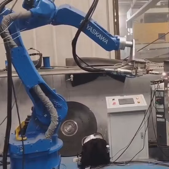 GSK – Robot de soudage industriel Intelligent en métal, 6/7 axes, série RH, soudeur à faible éclaboussure