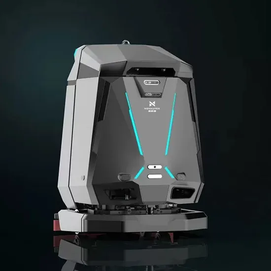 Robot autonettoyant intelligent XCMG, scène complète officielle, pour balayage/lavage des sols/aspiration de la saleté