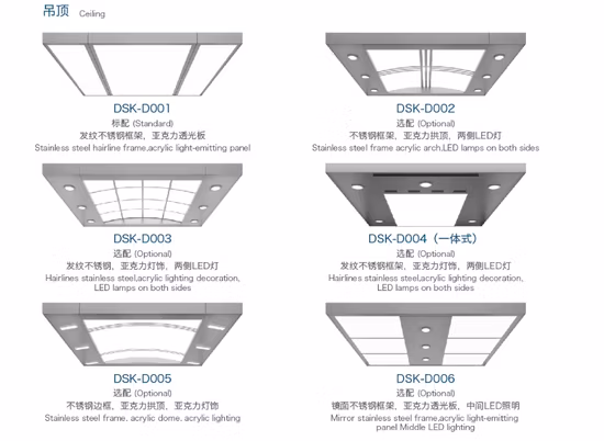 Hongmen confortable ascenseur à faible bruit avec salle des machines