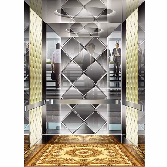 8 Person Machine Room House Residential Villa Passenger Home Elevator