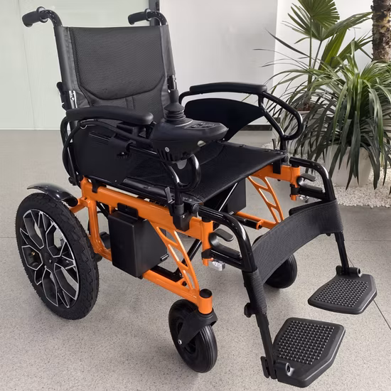 Portable Aluminum Motorized Wheelchair Detachable Light Power Chairs with Wheel for Seniors