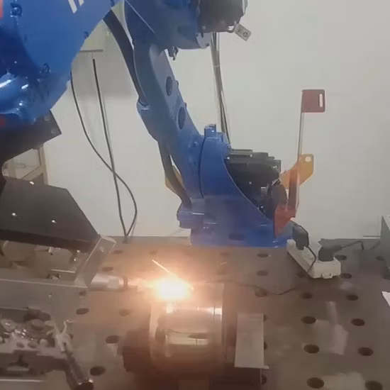 GSK 6/7 Axis Metal Intelligent Industrial RH Series Welding Robot Low splash welder