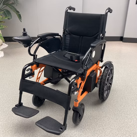 Portable Aluminum Motorized Wheelchair Detachable Light Power Chairs with Wheel for Seniors