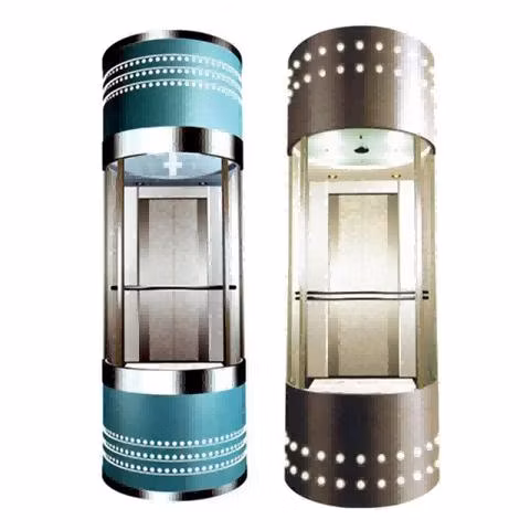 Person Small Size Machine Roomless Home Lift Villa Passenger Elevator