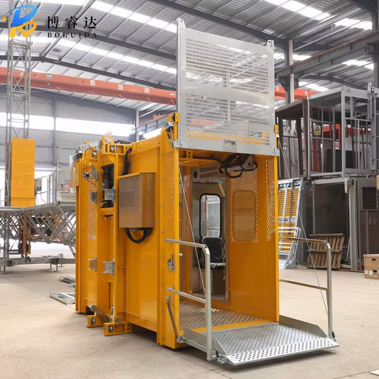Alimak Gjj Model Passenger Hoist Material Cargo Lift Man Lifting Hoist Construction Elevator