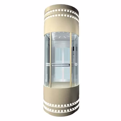 Person Small Size Machine Roomless Home Lift Villa Passenger Elevator