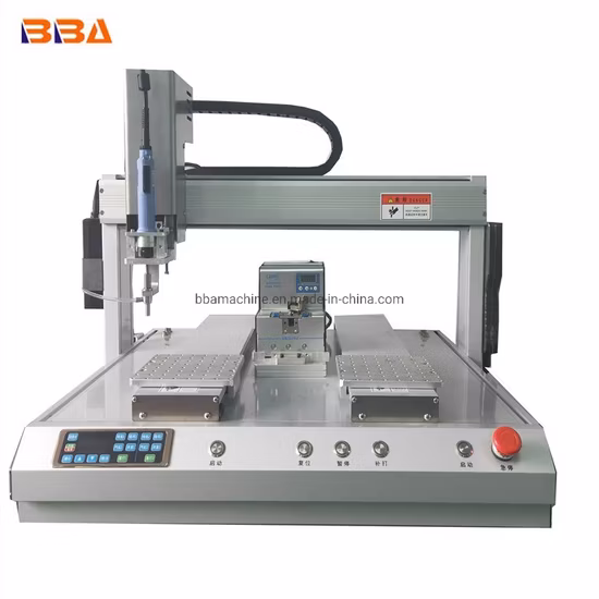 High Quality Factory Supply Cheap Price and Intelligent Robot Screwing Machine Robotics Equipment Screwdriver Bolt Fastening Robot with Screen