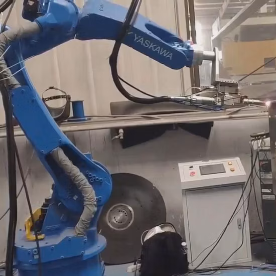 GSK 6/7 Axis Metal Intelligent Industrial RH Series Welding Robot Low splash welder