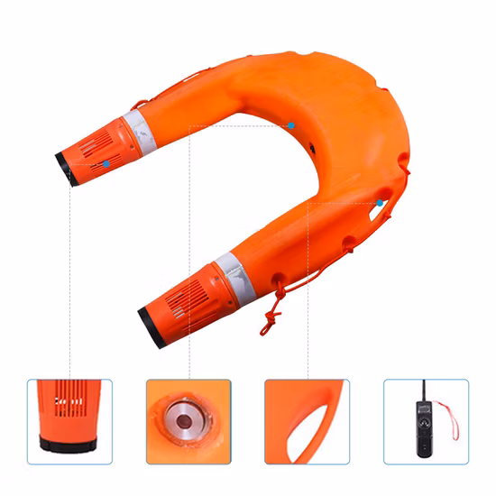 Water Rescue Flying Wing Automatic U-Shaped Lifebuoy Airship Fire Intelligent Robot
