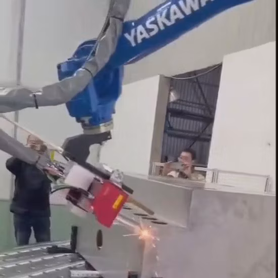 GSK 6/7 Axis Metal Intelligent Industrial RH Series Welding Robot Low splash welder