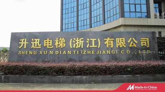 Fujixun Gearless Residential Villa Panoramic Sightseeing Observation Freight Car Goods Service Cargo Home Lift Passenger Elevator